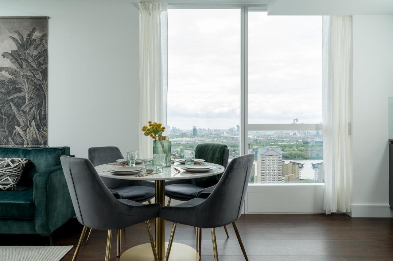 Luxurious Spacious 2Bed Suites Skyline River Views By Canary Wharf London Luaran gambar