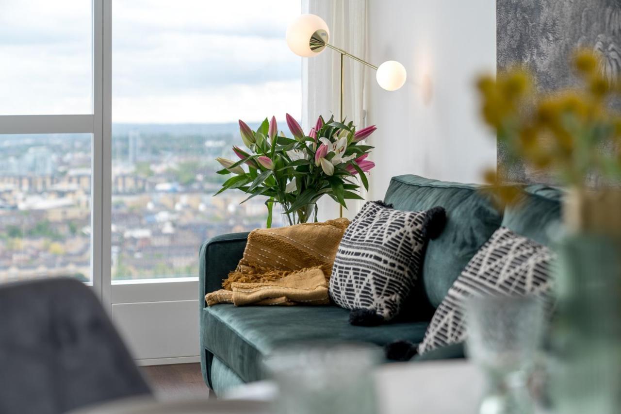 Luxurious Spacious 2Bed Suites Skyline River Views By Canary Wharf London Luaran gambar