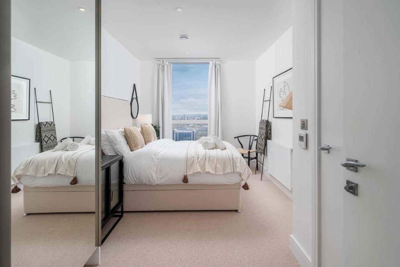 Luxurious Spacious 2Bed Suites Skyline River Views By Canary Wharf London Luaran gambar