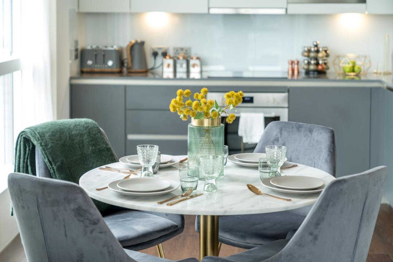 Luxurious Spacious 2Bed Suites Skyline River Views By Canary Wharf London Luaran gambar